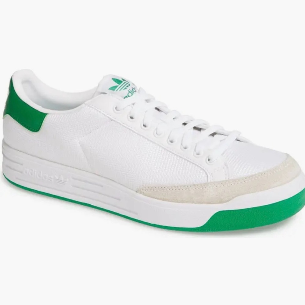 Adidas Rod Laver Vintage Sneaker White and Green Originals